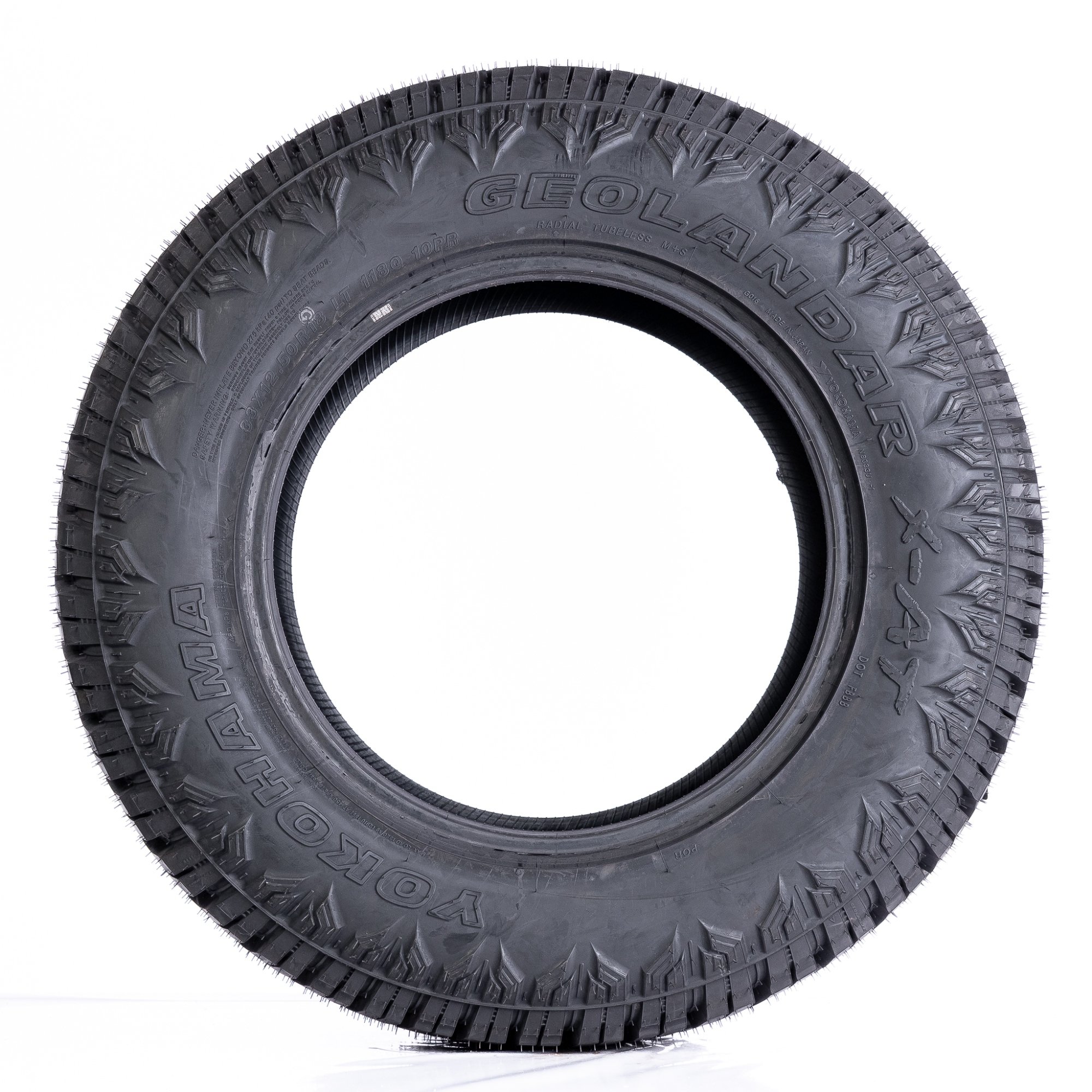 PNEU 33X12.5R18 YOKOHAMA GEOLANDAR X-AT G016 - Versatilidade e
